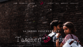 What Taschenlust.com website looked like in 2020 (3 years ago)