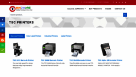 What Tscprinters.indianbarcode.com website looked like in 2020 (3 years ago)