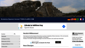 What Todo-claro.com website looked like in 2020 (3 years ago)