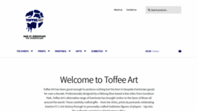 What Toffeeart.co.uk website looked like in 2020 (3 years ago)