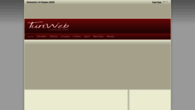 What Turiweb.it website looked like in 2020 (3 years ago)
