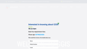 What Theggis.com website looked like in 2020 (3 years ago)