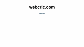 What Touchcric.com website looked like in 2020 (3 years ago)