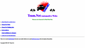 What Team.net website looked like in 2020 (3 years ago)