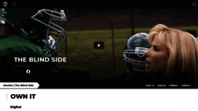 What Theblindsidemovie.com website looked like in 2020 (3 years ago)