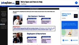 What Thejobspider.com website looked like in 2020 (3 years ago)
