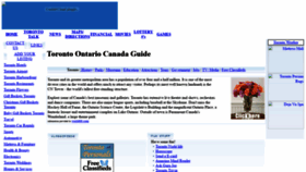 What Torontoplace.com website looked like in 2020 (3 years ago)