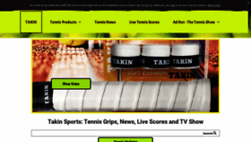 What Takinsports.com website looked like in 2020 (3 years ago)