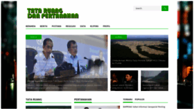 What Tataruangpertanahan.com website looked like in 2020 (3 years ago)