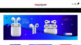 What Tigershop.it website looked like in 2020 (3 years ago)
