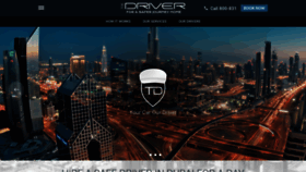 What Thedriver.ae website looked like in 2020 (3 years ago)