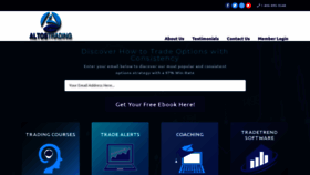What Thetradingprofit.com website looked like in 2020 (3 years ago)