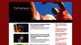 What Tiptopaware.com website looked like in 2020 (3 years ago)