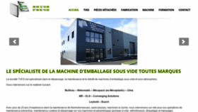 What Technique-vide-emballage-services.fr website looked like in 2020 (3 years ago)