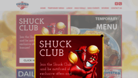 What Twistedlobster.com website looked like in 2020 (5 years ago)