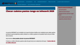 What Todoinfonavit.com website looked like in 2020 (3 years ago)