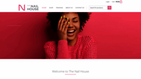What Thenailhouse.co.za website looked like in 2020 (3 years ago)