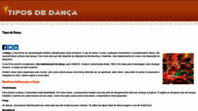 What Tipos-de-danca.info website looked like in 2020 (3 years ago)