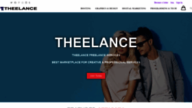 What Theelance.com website looked like in 2020 (3 years ago)