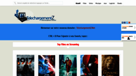What Telechargementz.me website looked like in 2020 (3 years ago)
