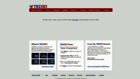 What Tkd3d.com website looked like in 2020 (3 years ago)