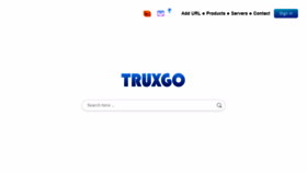 What Truxgo.com website looked like in 2020 (3 years ago)