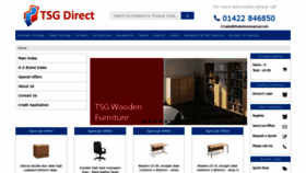What Tsgdirect.co.uk website looked like in 2020 (3 years ago)