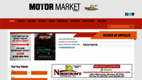 What Themotormarket.com website looked like in 2020 (3 years ago)