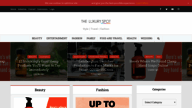 What Theluxuryspot.com website looked like in 2020 (3 years ago)