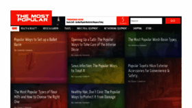 What Themostpopular.com.au website looked like in 2020 (3 years ago)