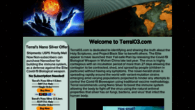 What Terral03.com website looked like in 2020 (3 years ago)