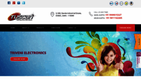What Tuscanelectronics.com website looked like in 2020 (3 years ago)