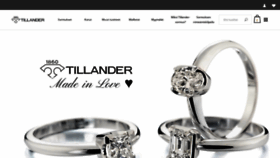 What Tillander.fi website looked like in 2020 (3 years ago)