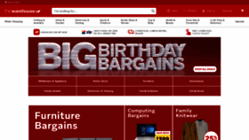 What Thewarehouse.co.nz website looked like in 2020 (4 years ago)