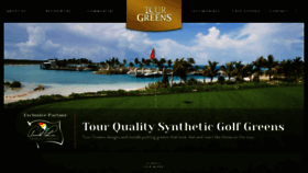 What Tourgreens.com website looked like in 2020 (3 years ago)