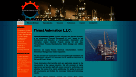 What Thrustautomation.com website looked like in 2020 (3 years ago)