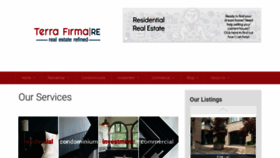 What Terrafirmarealestate.ca website looked like in 2020 (5 years ago)