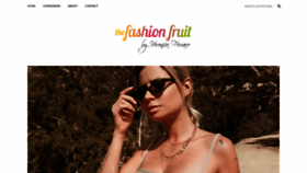 What Thefashionfruit.com website looked like in 2020 (3 years ago)