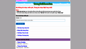 What Trangtainhac.com website looked like in 2020 (3 years ago)