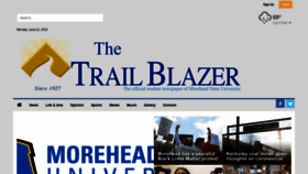 What Thetrailblazeronline.net website looked like in 2020 (3 years ago)
