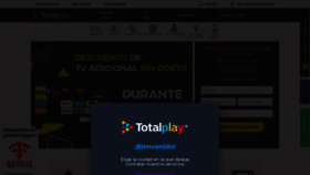 What Totalplay.com.mx website looked like in 2020 (3 years ago)