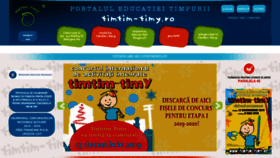 What Timtim-timy.ro website looked like in 2020 (3 years ago)