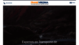 What Transvirginia.com website looked like in 2020 (3 years ago)