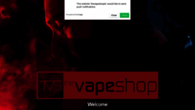 What Thevapeshopla.com website looked like in 2020 (3 years ago)