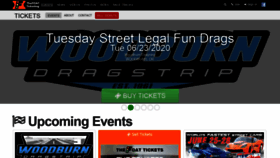 What Tickets.thefoat.com website looked like in 2020 (3 years ago)