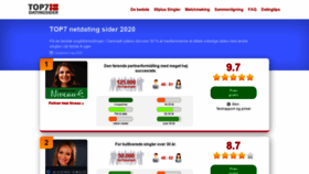 What Top7datingsider.dk website looked like in 2020 (3 years ago)