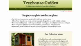 What Treehouseguides.com website looked like in 2020 (3 years ago)