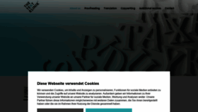 What Textklinik.de website looked like in 2020 (3 years ago)