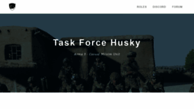 What Taskforcehusky.co.uk website looked like in 2020 (3 years ago)