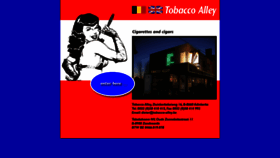 What Tobacco-alley.be website looked like in 2020 (3 years ago)